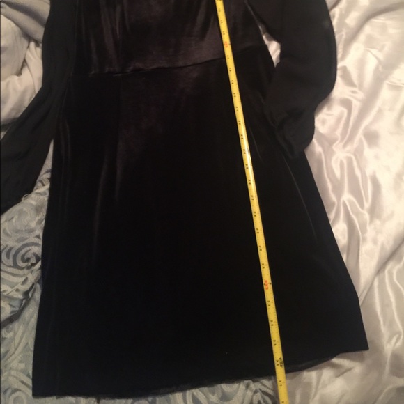 H & M velvet  black dress - Picture 7 of 9